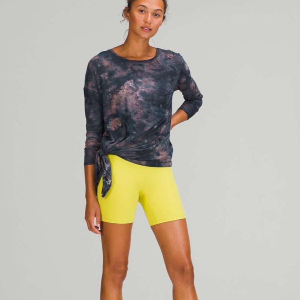 LULULEMON LULULEMON To The Point Long Sleeve Top Size Large Estimated